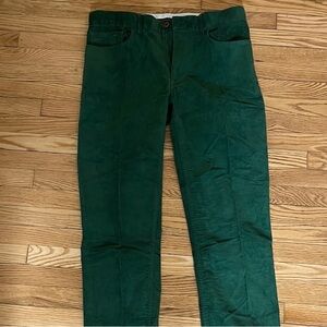 Dark Green Corduroy Slim Pants - Polo Golf Ralph Lauren - New without Tags